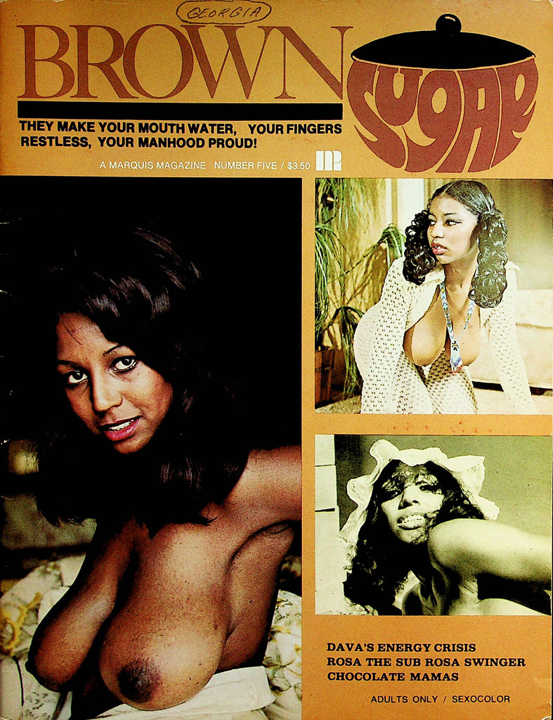 Brown Sugar Busty Magazine   Beautiful Chocolate Mamas  #5 1974   111522lm-p2