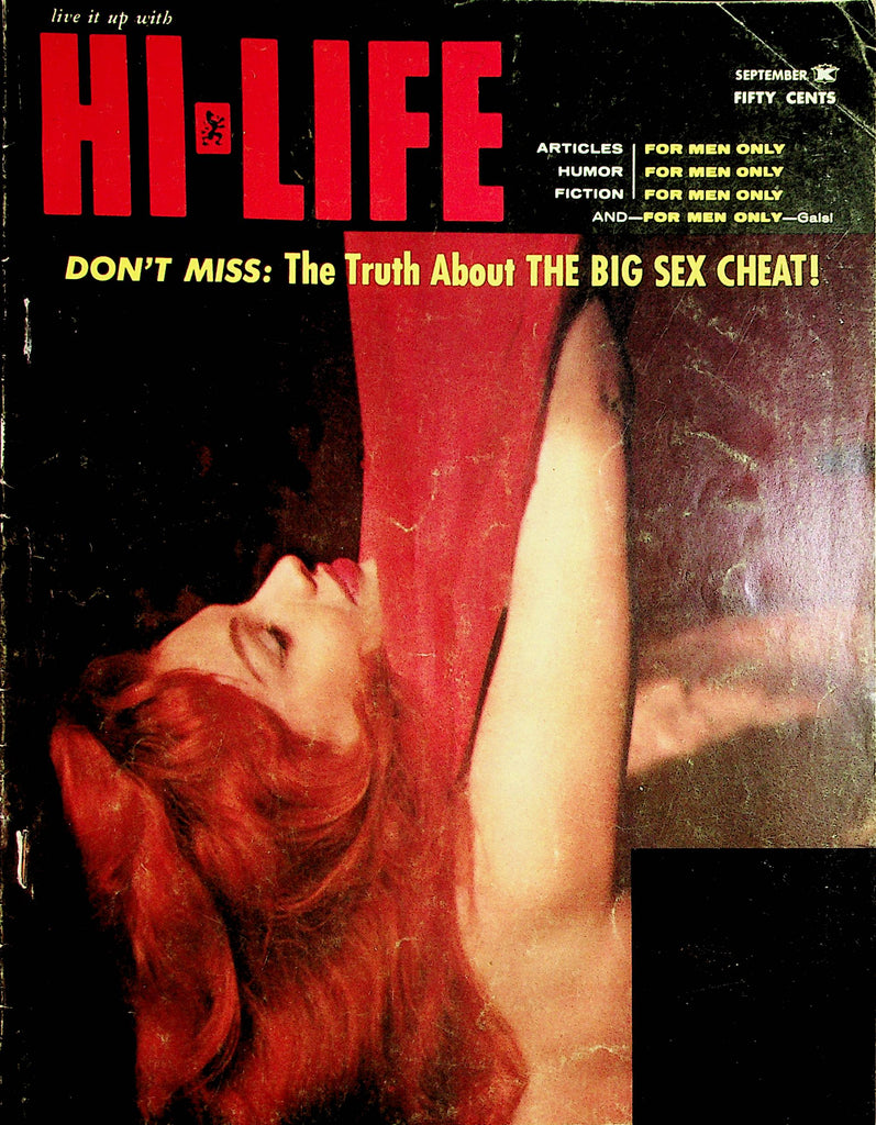 HI-Life Vintage Magazine   The Truth About The Big Sex Cheat!  September 1961   101421lm-dm