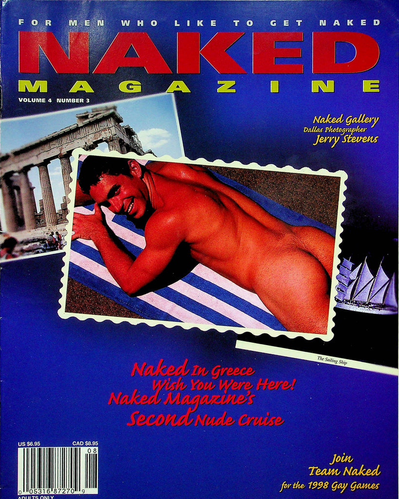 Naked Magazine Naked In Greece Second Nude Cruise Jerry Stevens Photography Vol.4 No.3 1997 080822RP