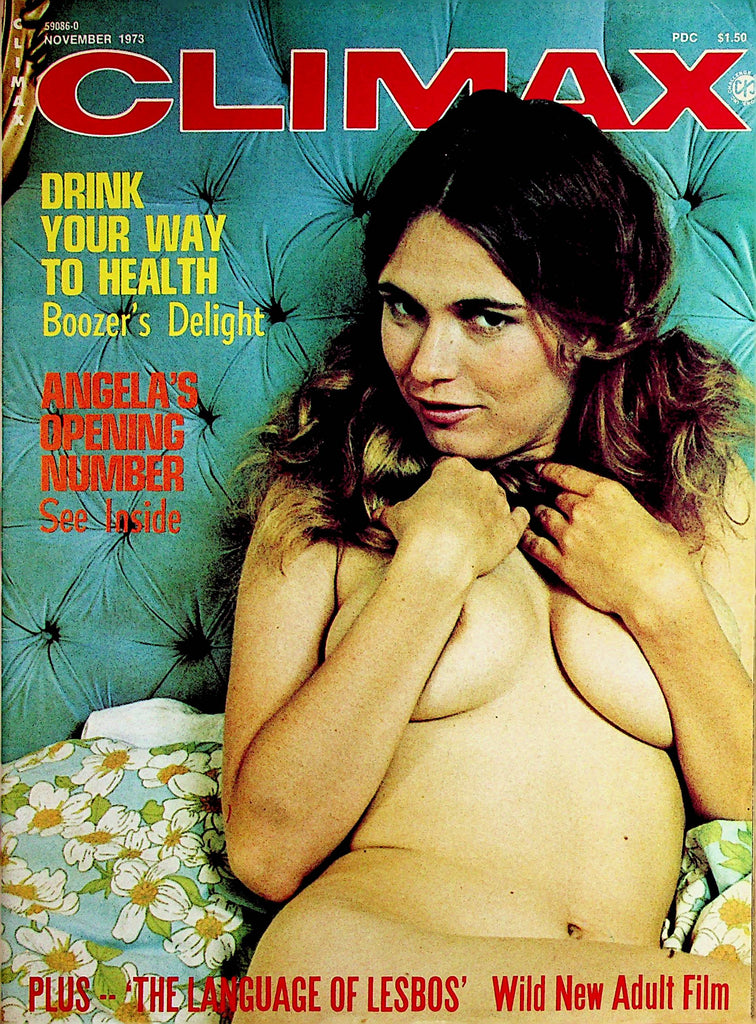 Climax Busty Magazine  Centerfold Girl Marsha / Burt Reynolds    111122lm-p4
