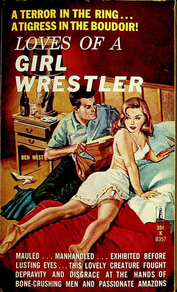 Loves Of A Girl Wrestler Novel  1960  Beacon Book     110521lm-dm
