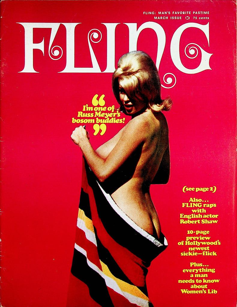 Fling Vintage Magazine Candy Morrison March 1971 010623lm-p