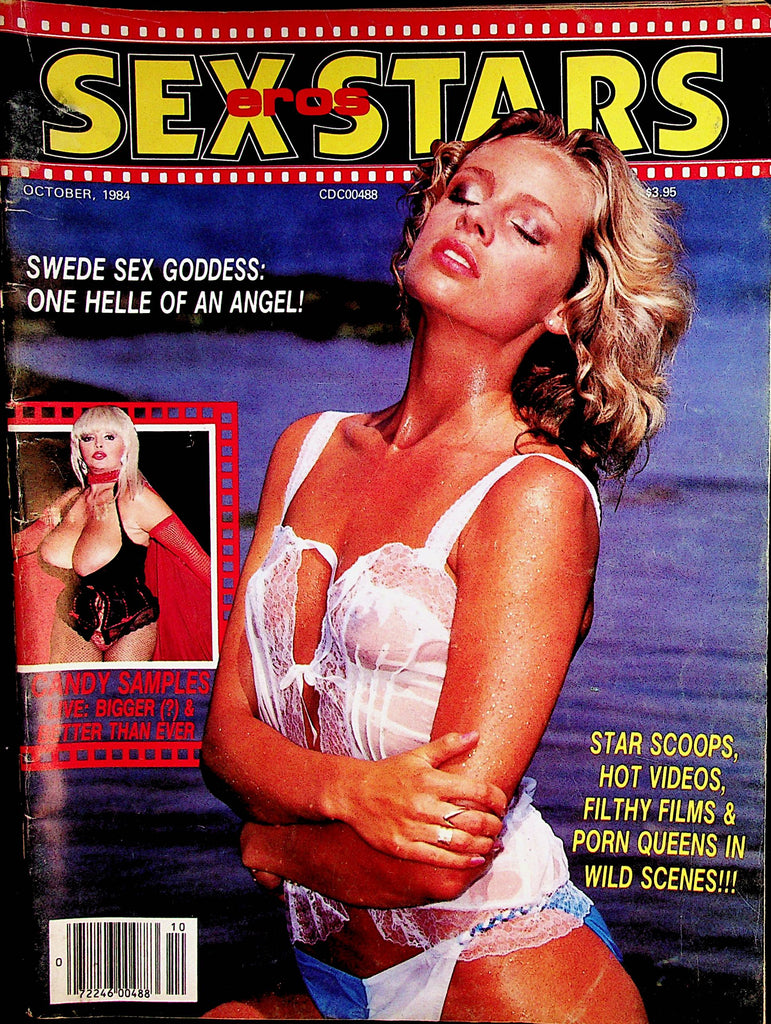 Eros Sex Stars Magazine  Candy Samples / Vanessa Del Rio  October 1984   091222lm-p