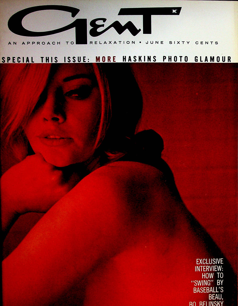 Gent Busty Magazine  Busty Helen / Special Haskins Photo Glamour  June 1963    071622lm-p