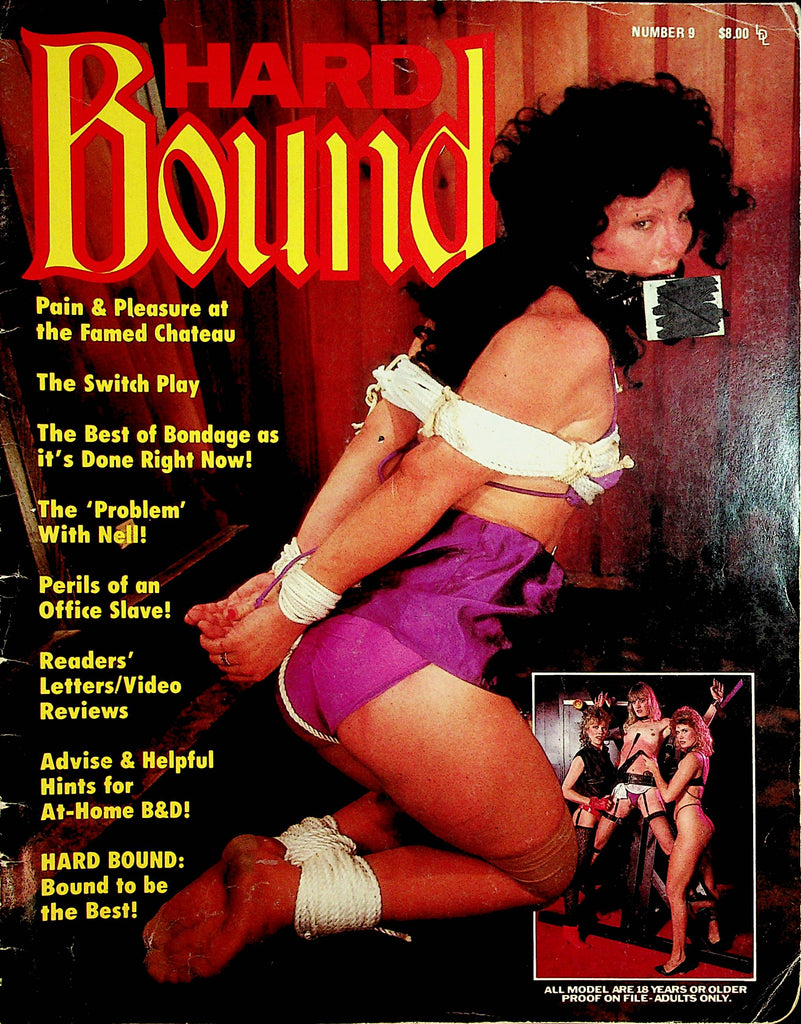 Hard Bound Bondage Magazine Mai Lei  #9  1987   London Enterprises   052221lm-sh