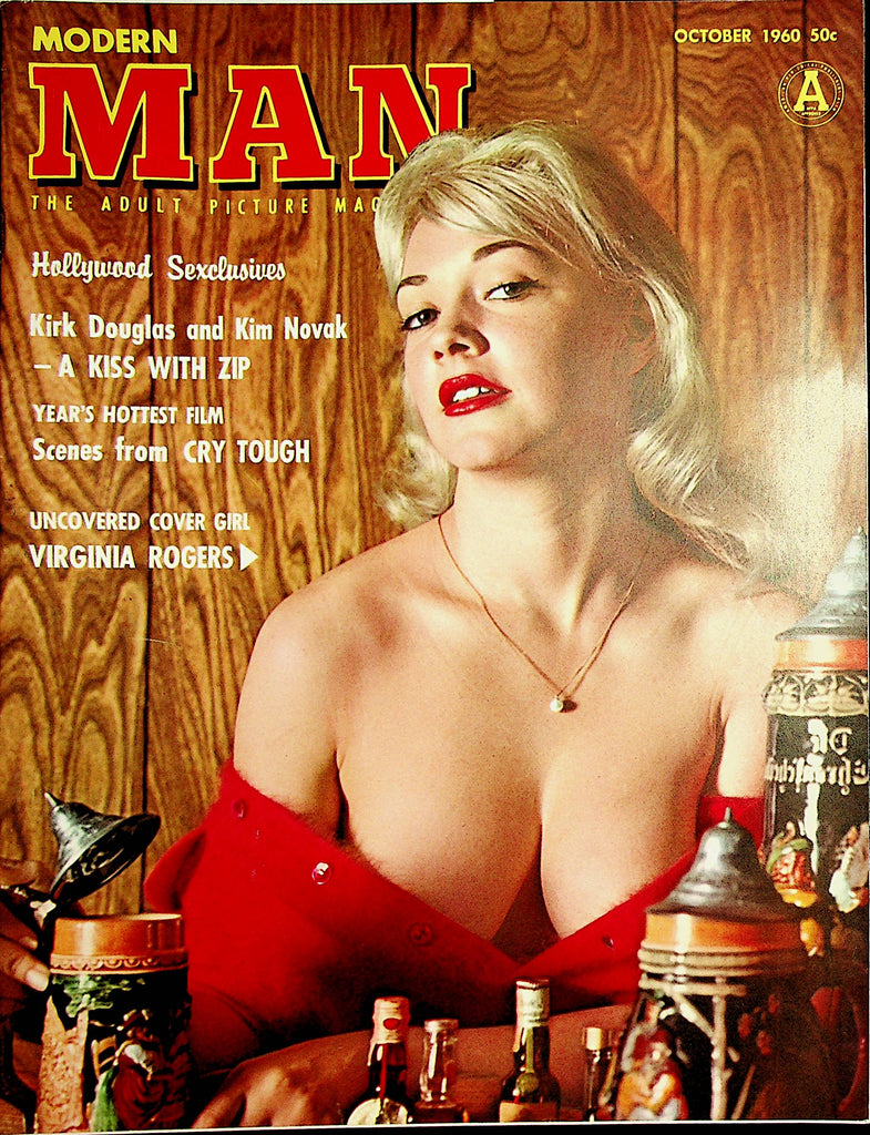 Modern Man Magazine   Covergirl Virginia  October 1960   112421lm-dm