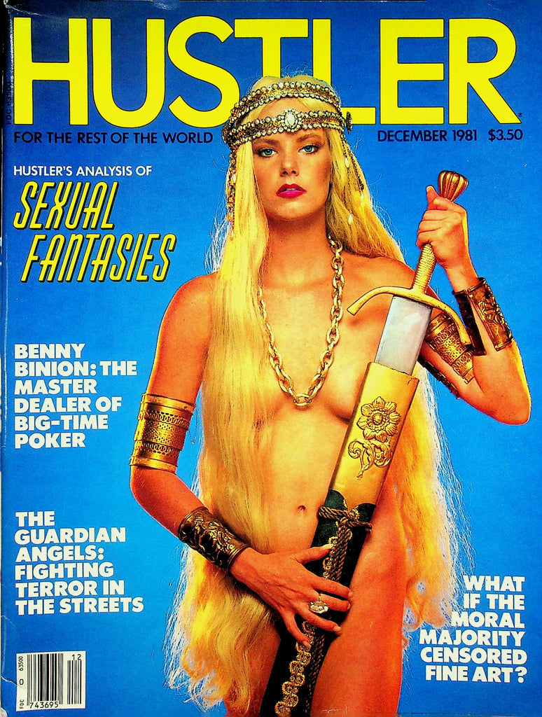 Hustler Magazine Benny Binion December 1981 050922RP
