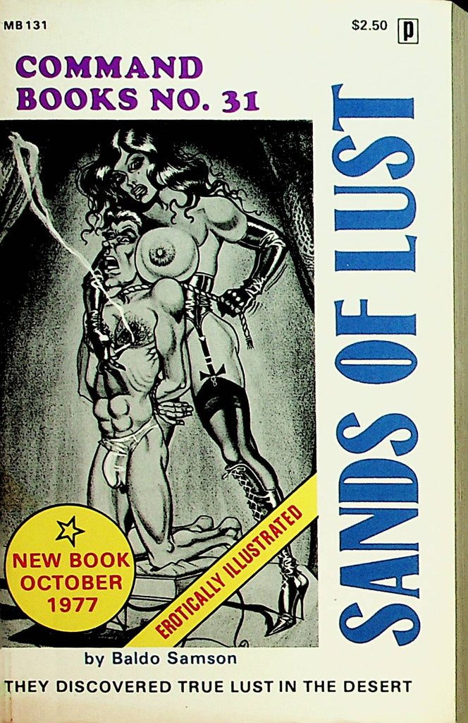 Sands Of Lust Novel  by Baldo Samson  Command Books #31 Eros Publishing   062621lm-DM2