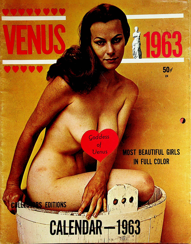 Venus Wall Calendar 1963   Goddess Of Venus - Most Beautiful Girls     032823lm-p