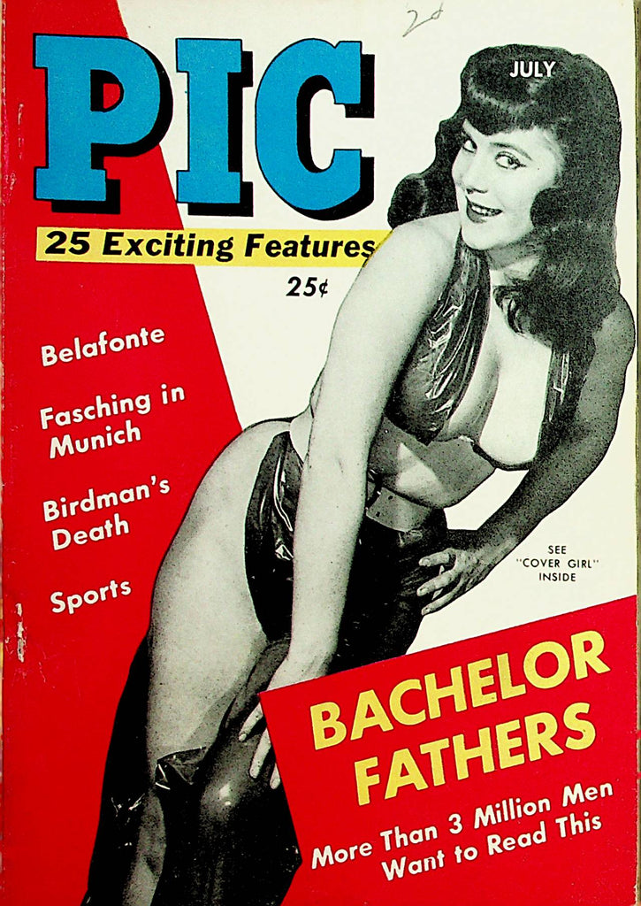 Pic Vintage Digest  Eve Meyer/ Belafonte  July 1957    110221lm-dm