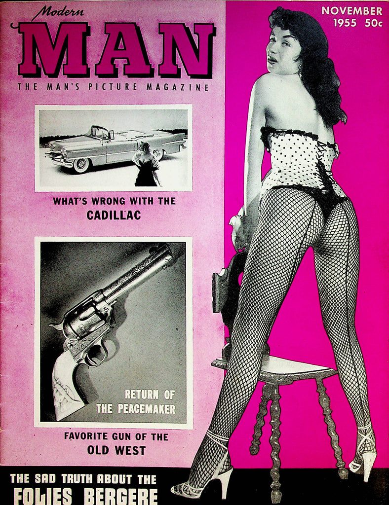 Modern Man Magazine  Covergirl Rita Cadillac / Maria Stinger  November 1955   080222lm-p2