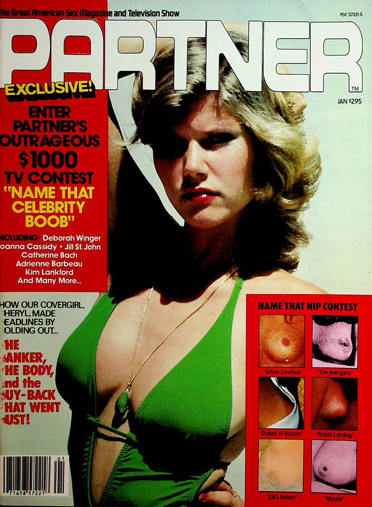 Partner Magazine  Joanna Cassidy/ Deborah Winger/ Jill St. John  January 1981     121521lm-dm2