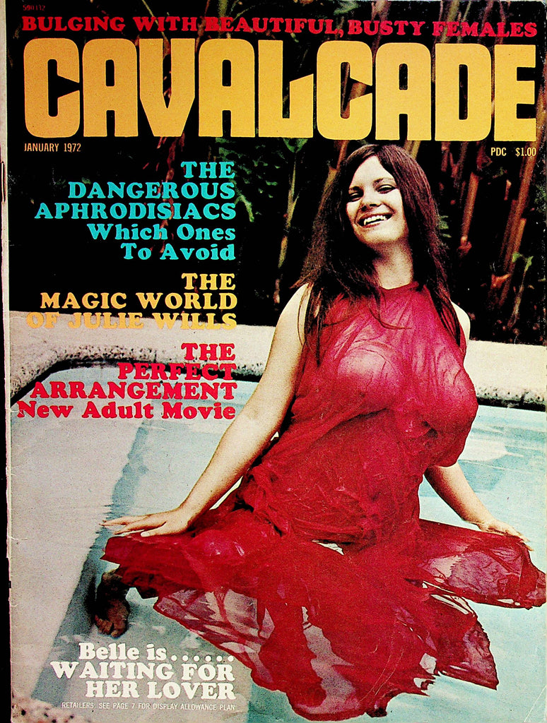 Cavalcade Busty Magazine  The Magic World Of Julie Wills  January 1972   062822lm-p2