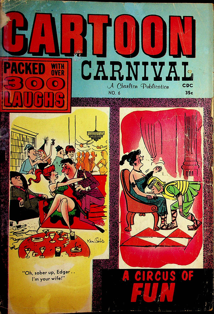 Cartoon Carnival Vintage Magazine  Over 200 Gags and Girls  #6  1964   100421lm-dm