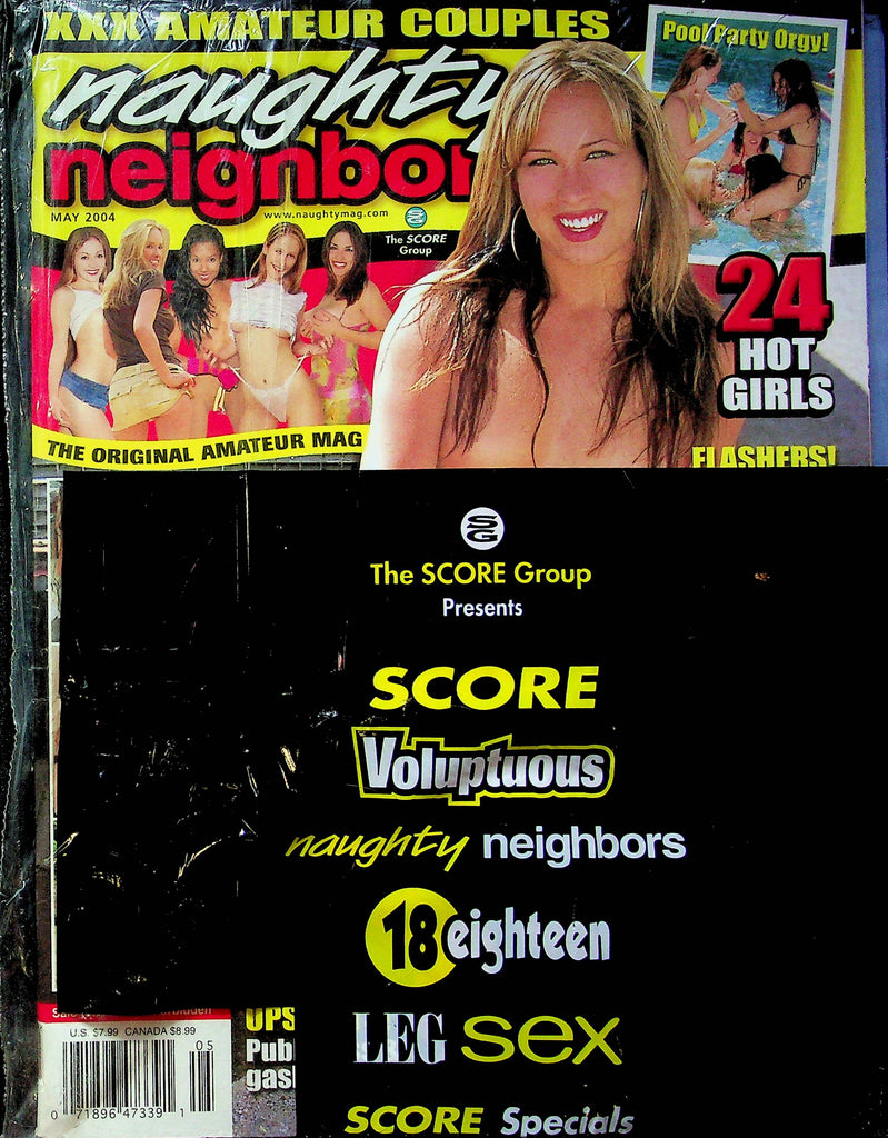 Naughty Neighbors Magazine May 2004 SEALED 012823RP