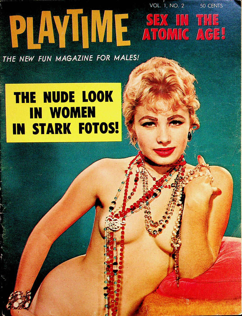 Playtime Busty Vintage Magazine  Sex In The Atomic Age  vol.1 #2  1960's  070222lm-p