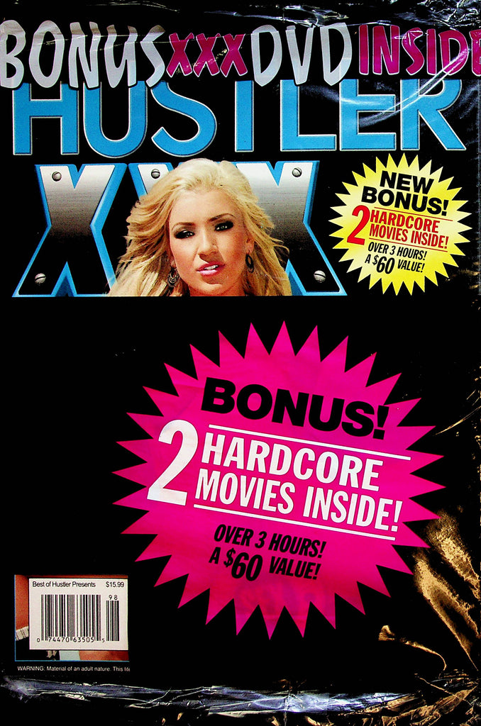 Hustler  XXX Magazine  w/DVD  #98  2000 New  012123lm-p2