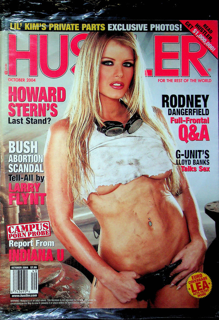 Hustler Magazine Howard Stern & Rodney Dangerfield October 2004 SEALED 013023RP