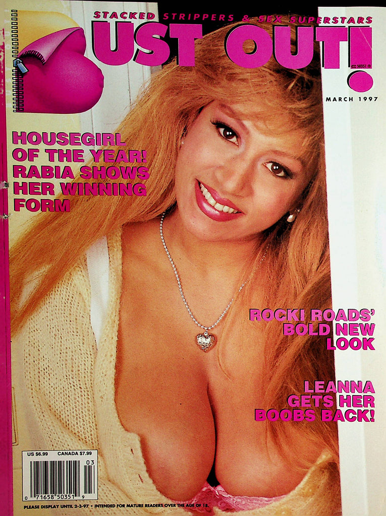 Bust Out! Magazine  Sarenna Lee / Minka / Rocki Roads  March 1997  100221lm-dm