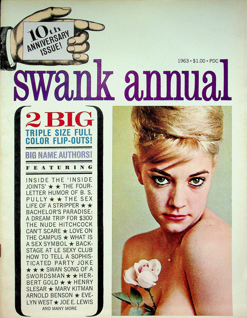 Swank Magazine 10th Anniversary Annual W/ Pullouts 1963 061022RP