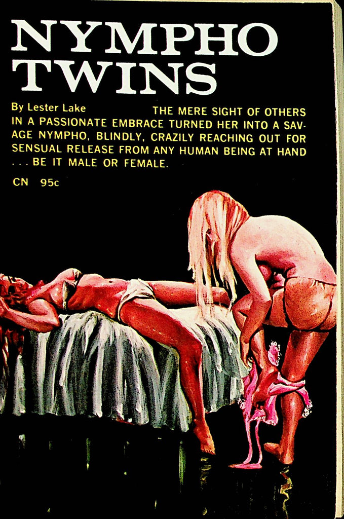 Nympho Twins Novel  by Lester Lake  1962 All Star Books   110721lm-dm