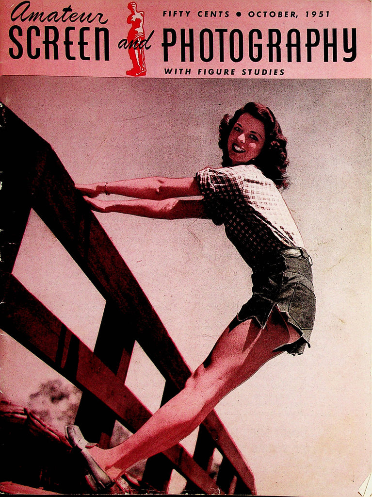 Amateur Screen And Photography With Figure Studies Magazine October 1951    032923lm-p2