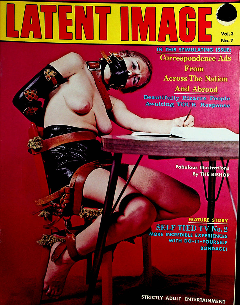 Latent Image Fetish Contact Magazine  Beautifully Bizarre People  vol.3 #7  1974 by HOM    122821lm-dm