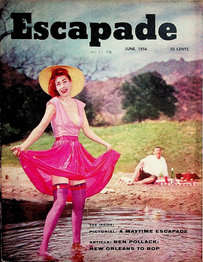 Escapade Magazine  Betty Blue  June 1956    062522lm-p