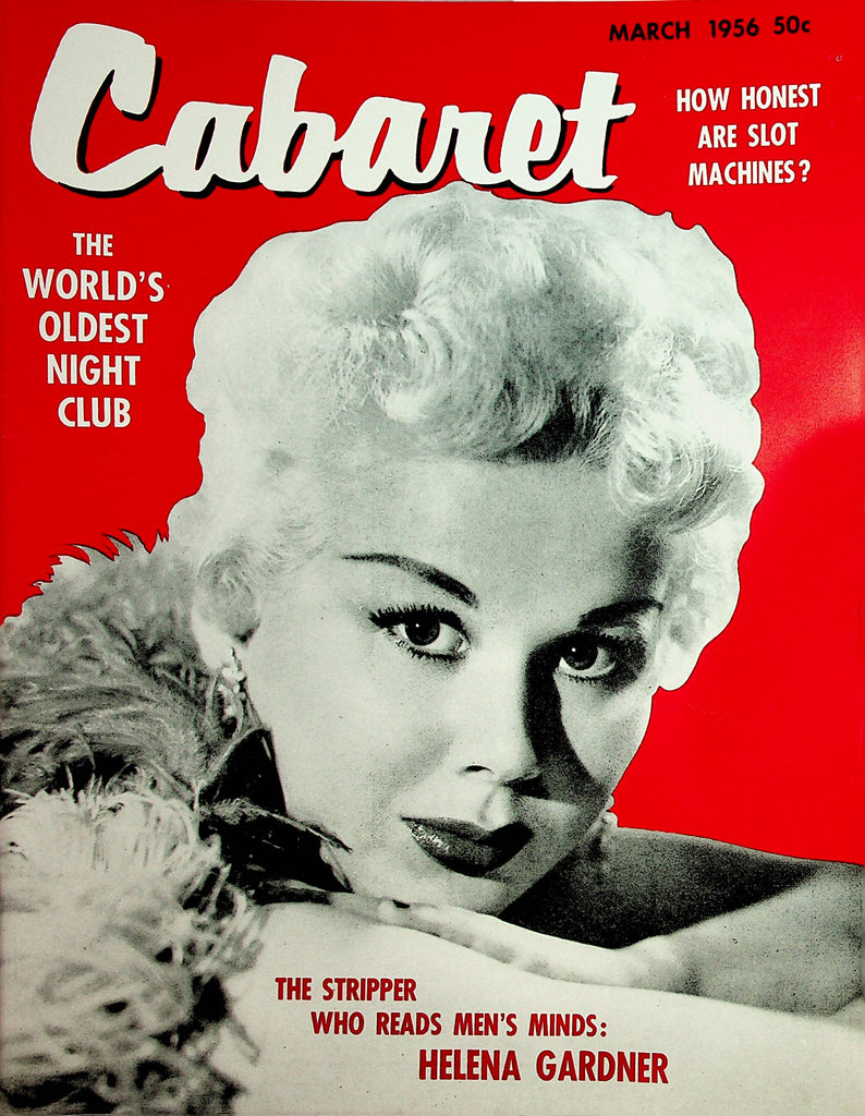 Cabaret Magazine  Covergirl Helena Gardner  March 1956    071221lm-sh