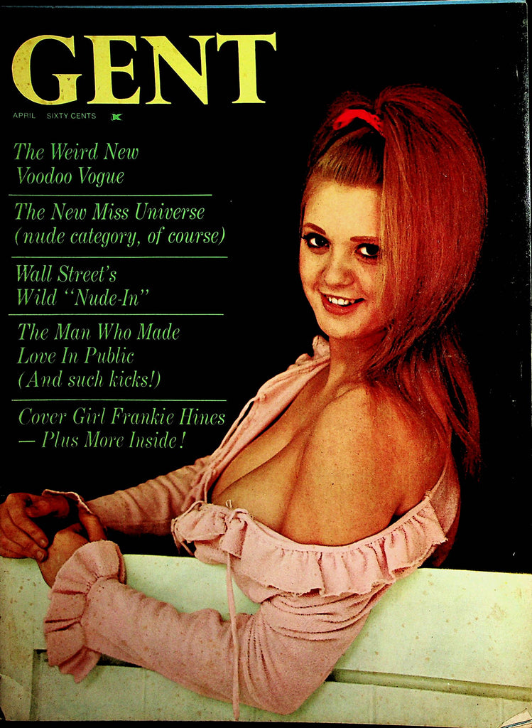 Gent Busty Magazine  Covergirl Frankie Hines  April 1969    030322lm-p3