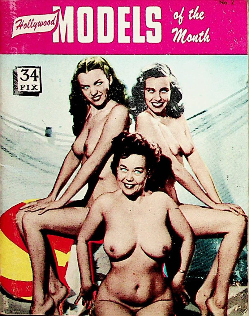 Hollywood Models Of The Month Vintage Digest  1950's  083022lm-p2