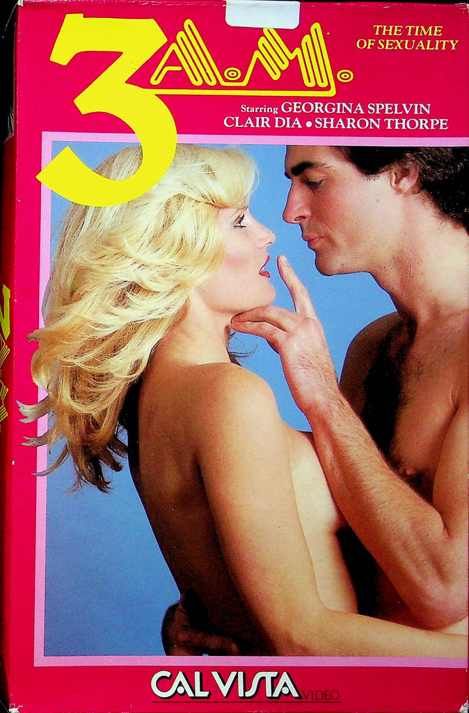 Adult VHS Movie 3 A.M. Ft. Georgina Spelvin & Clair Dia 1995 By Metro Inc & Cal Vista 031723RPVHS
