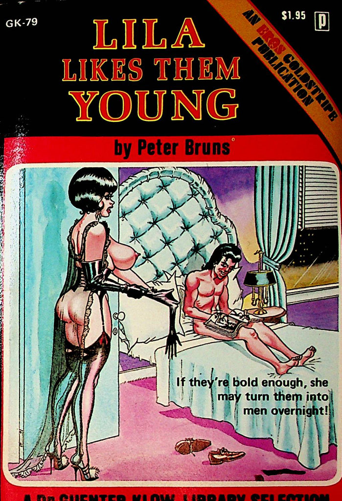Lila Likes Them Young Novel by Peter Bruns  1973 Eros Publication   092121lm-dm