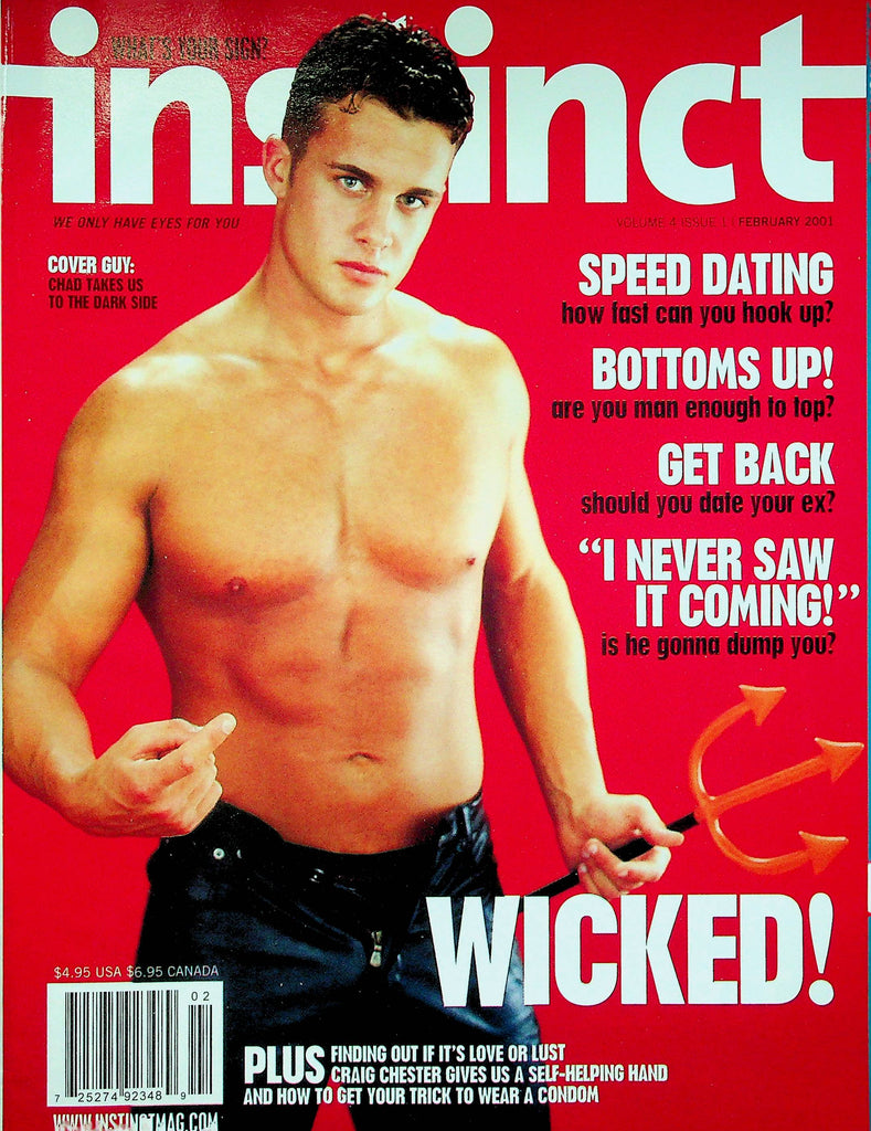 Instinct Magazine Chad & Joel Perry February 2001 0621122RP