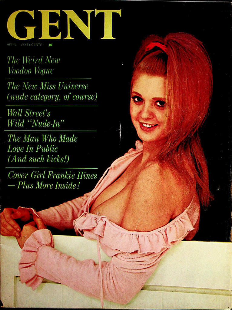 Gent Busty Magazine  Cover Girl Frankie Hines  April 1969       070522lm-p