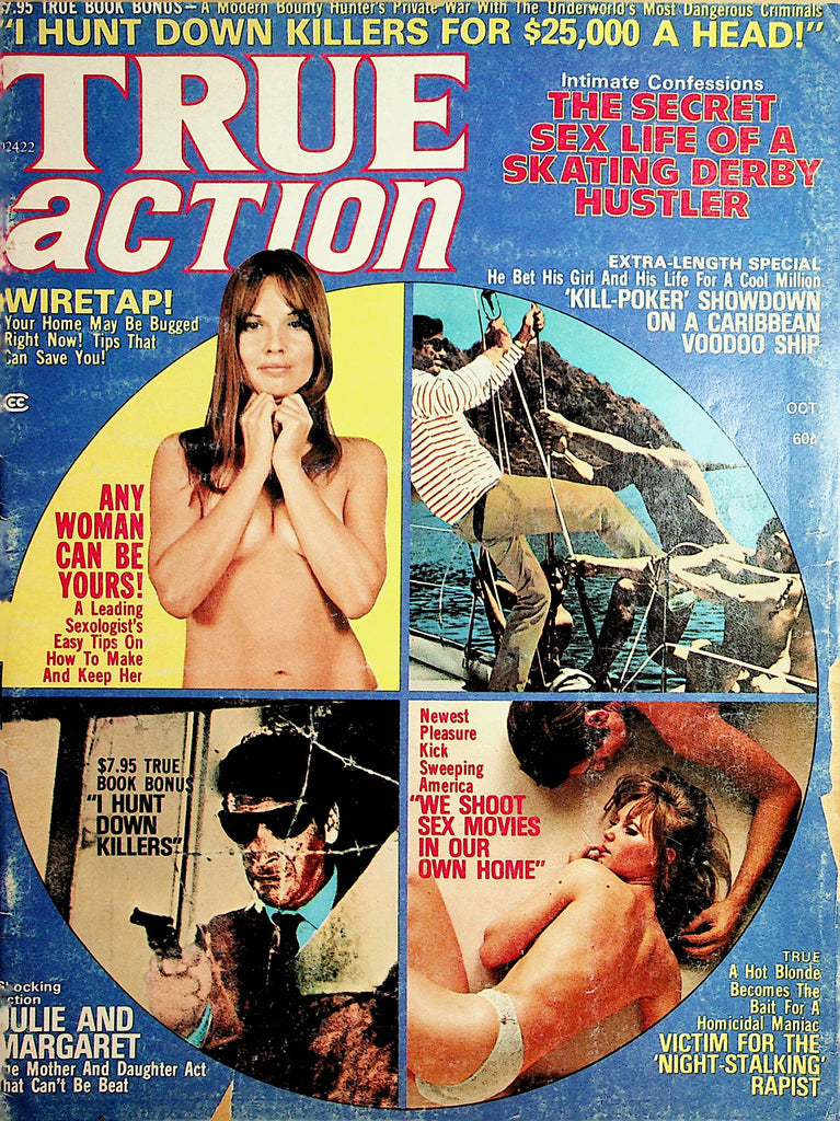 True Action Vintage Magazine  Any Woman Can Be Yours!  October 1974    112121lm-mp