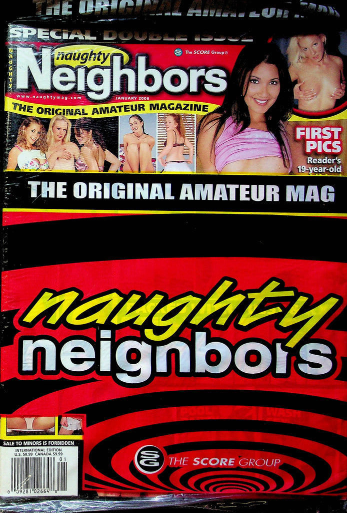 Naughty Neighbors Magazine January 2006 SEALED 012823RP