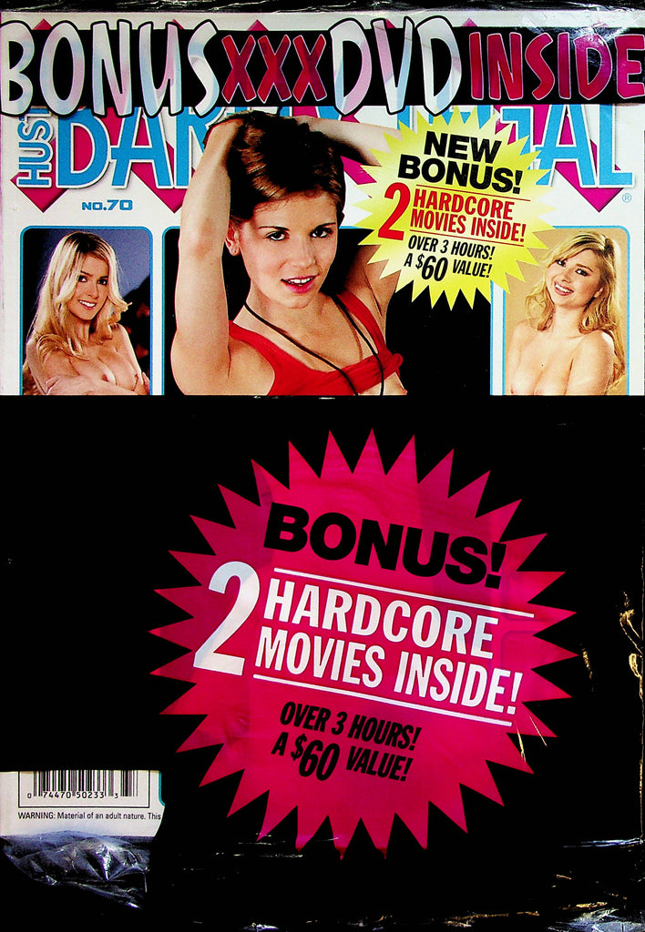 Hustler Barely Legal XXX Hardcore Magazine   w/DVD  #70  2000  New   011923lm-p