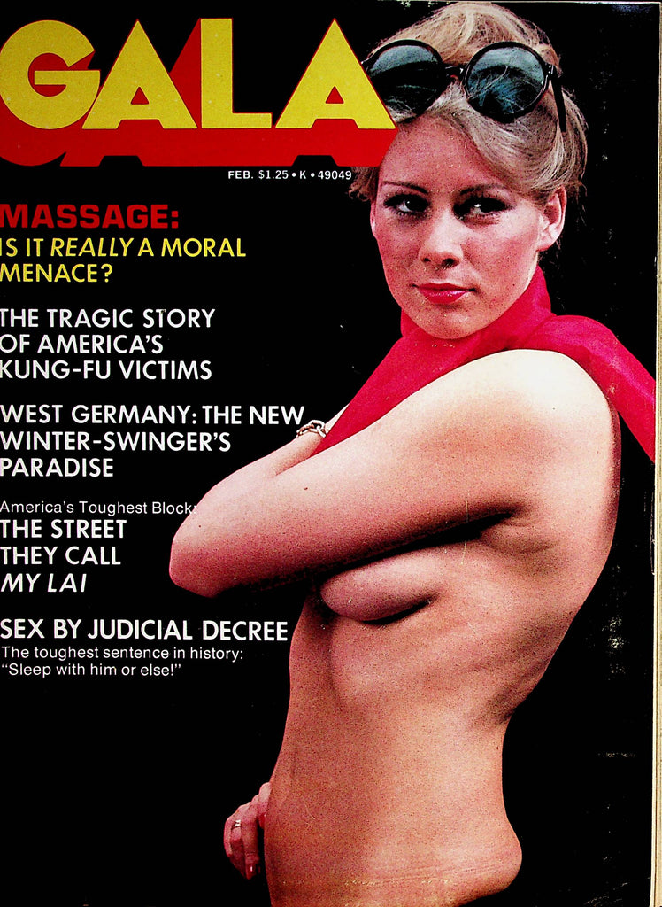 Gala  Busty Magazine   Sexy Luvlee / Bruce Lee Kung-Fu Victim  February      062222lm-p