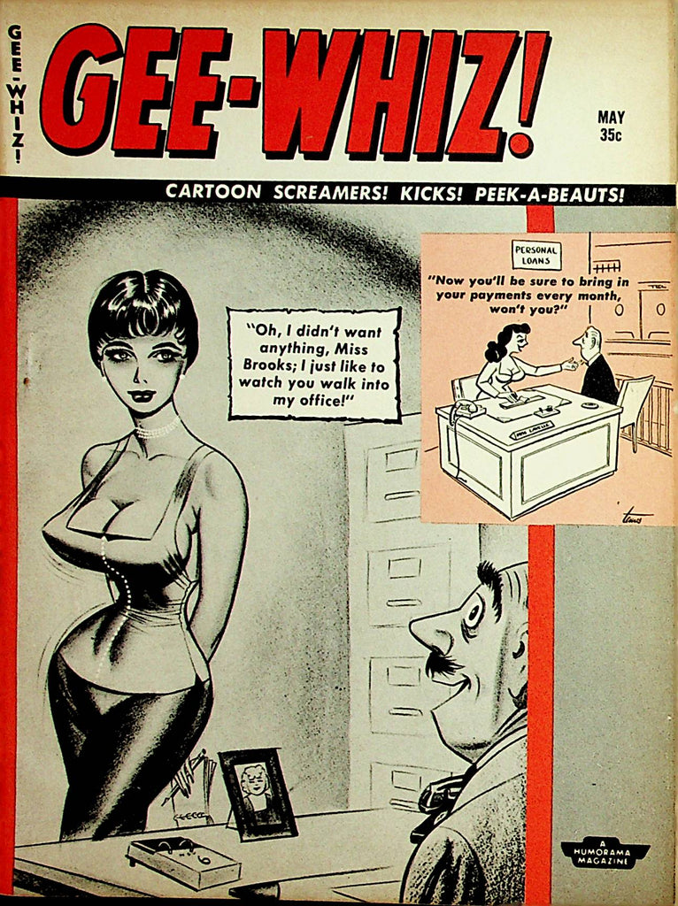 Gee-Whiz! Vintage Digest  Jokes & Gals / Sophia Loren  June 1955    032322lm-p