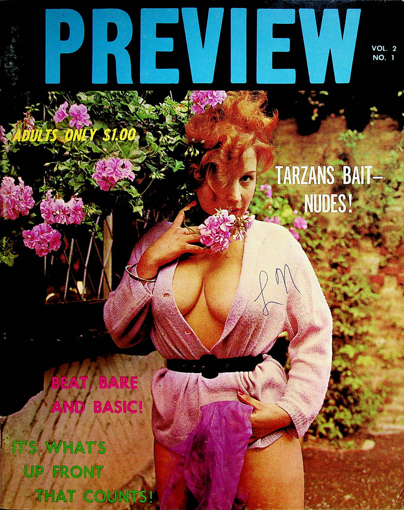 Preview Busty Magazine  Centerfold Sexy Pat Winters  vol.2 #1  1960's  080522lm-p2
