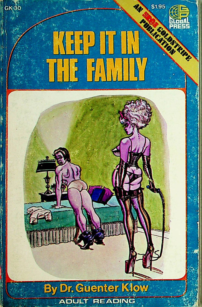 Keep It In The Family Novel  by Dr. Guenter Klow  1972 Eros Publishing   110621lm-dm