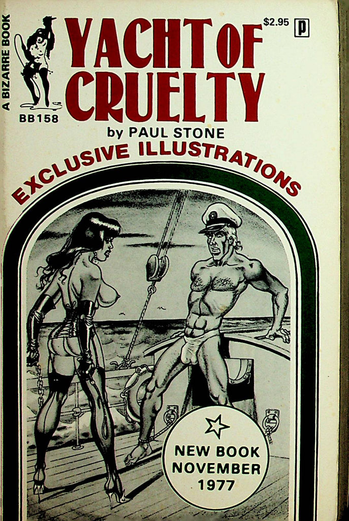 Yacht Of Cruelty Fetish Novel  by Paul Stone  1977   Eros Publishing  062621lm-DM2