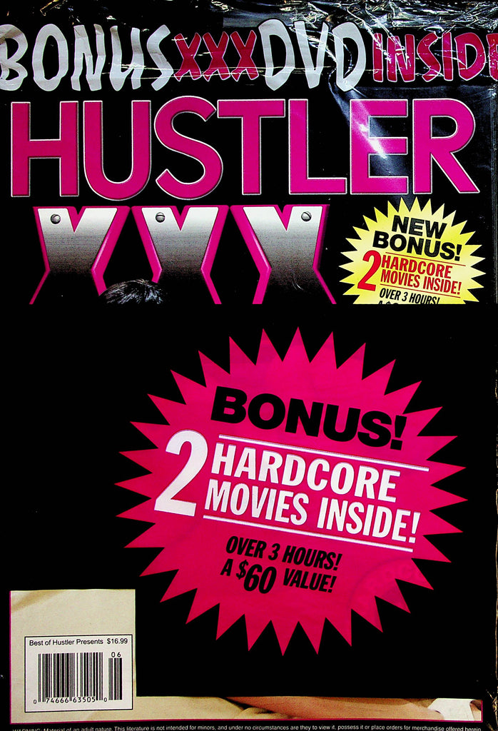 Hustler  XXX Magazine  #102   2000 w/DVD     new/sealed   011623lm-p3