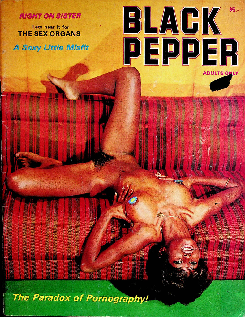 Black Pepper Magazine  Beautiful Black Women  1975 by House One Publication  071722lm-p