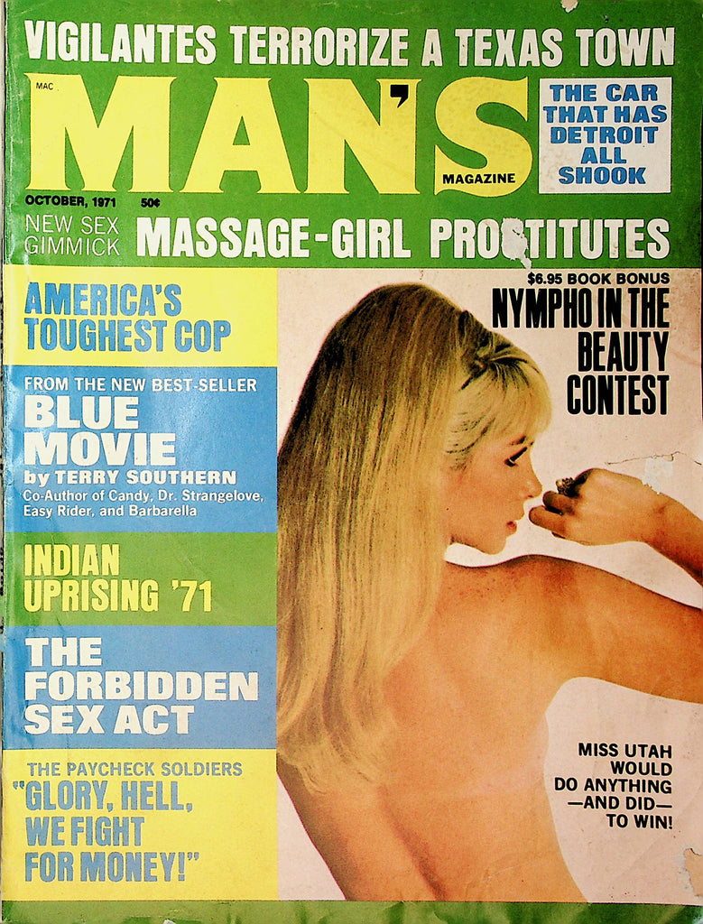 Man's Magazine  Christine Beajeau  October 1971   112021lm-dm
