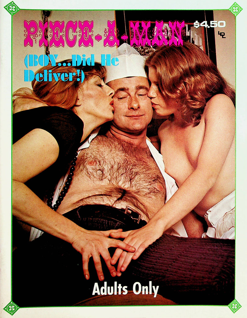 Piece-A-Man Magazine  He Delivered!  #1 1977 London Enterprises   100920lm-sh2