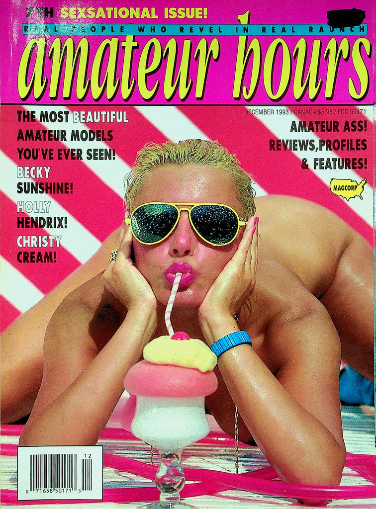 Amateur Hours Magazine Becky Sunshine & Holly Hendrix December 1993 081122RP
