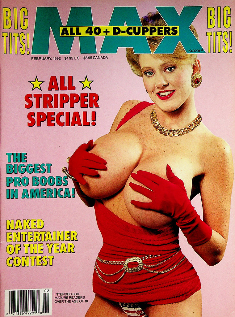 Max Busty Magazine   Covergirl Kayla Kleavage / Wendy Whoppers/ Suzie Boobies  February 1992     012023lm-p2