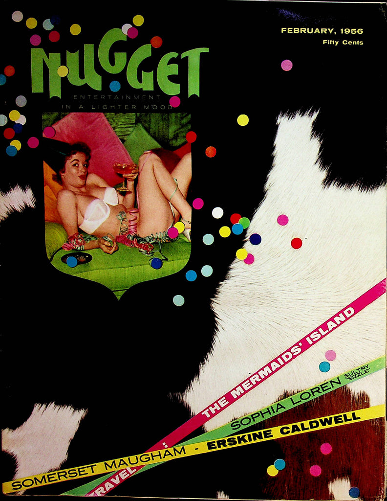 Nugget Busty Magazine  Sophia Loren  February 1956    071822lm-p